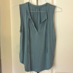Loft V Neck Top